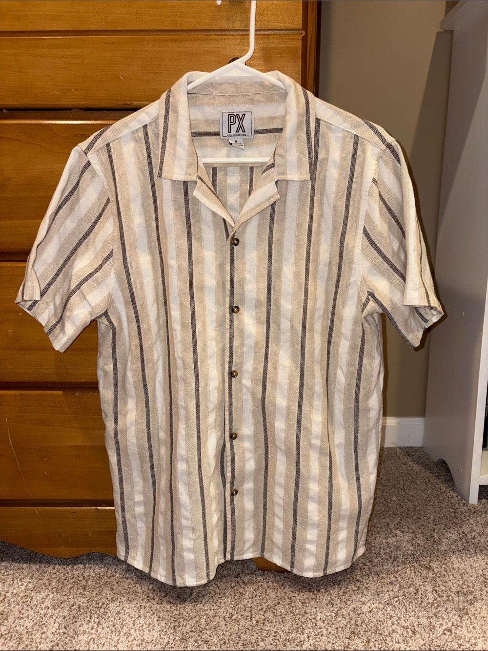PX Short Sleeve Button Up